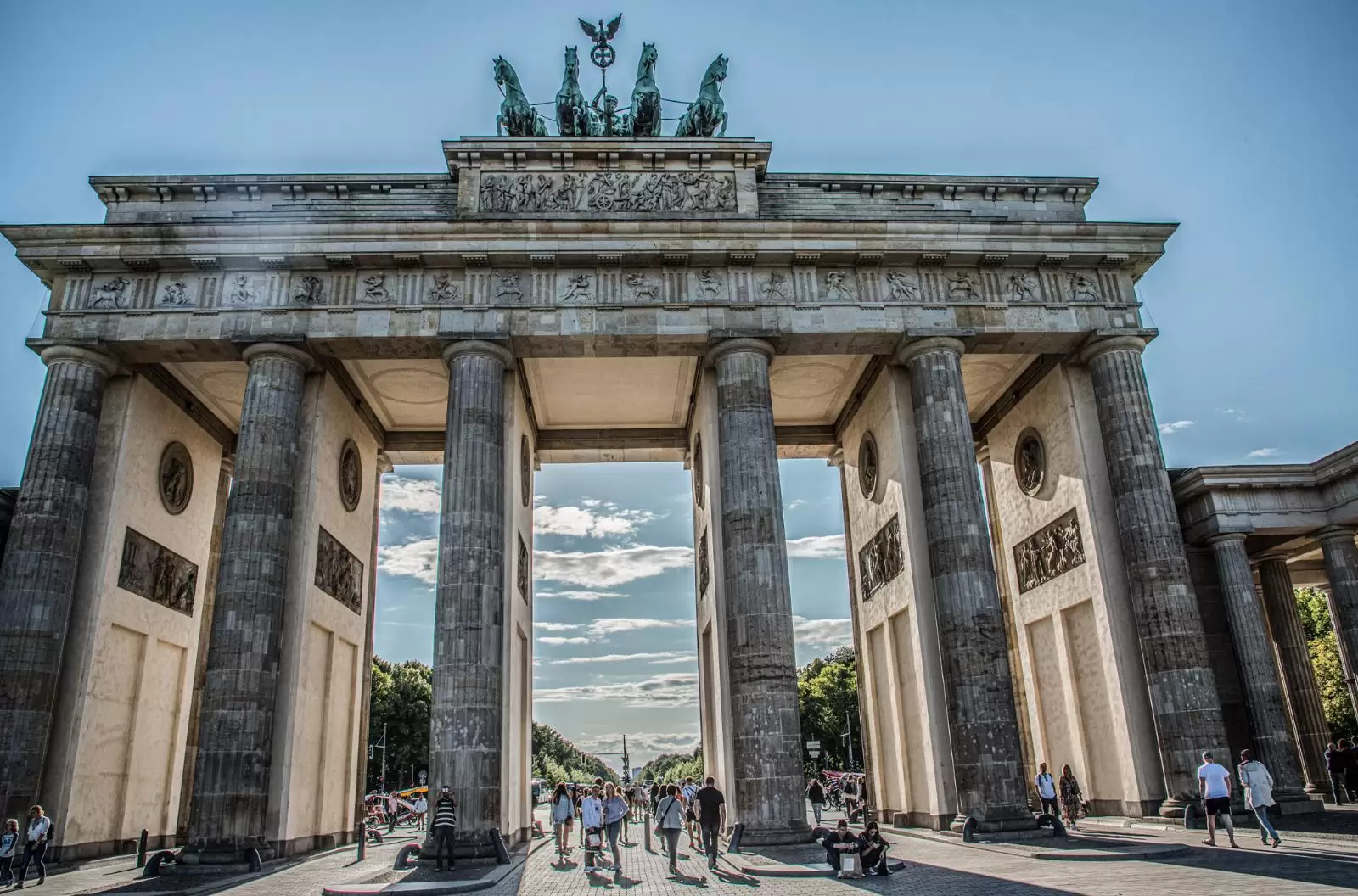 Berlin Brandenburg Gate Landmark Of German History