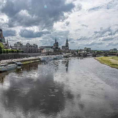 Dresden Elbe Riverbank