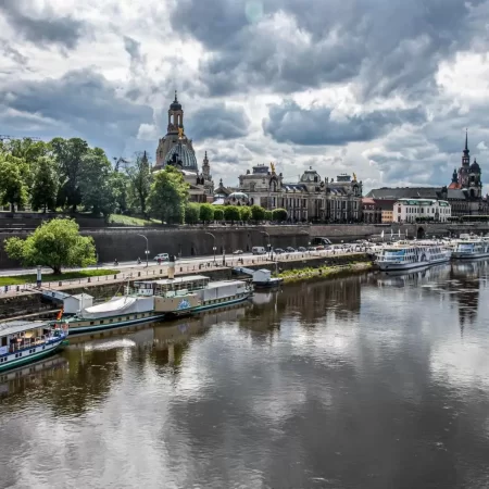Dresden Elbe Riverbank