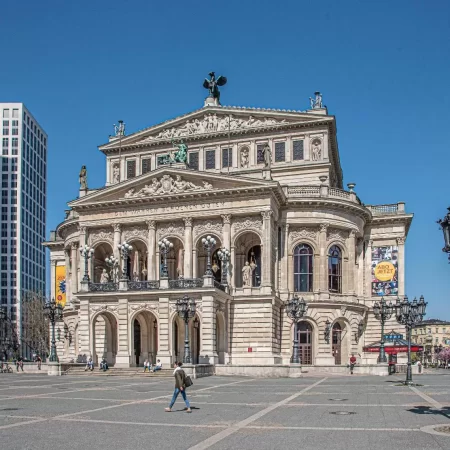 Frankfurt On The Main Old Opera House