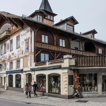 Oberammergau Old Town