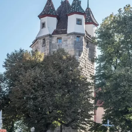 Schwäbisch Gmünd Five Button Tower