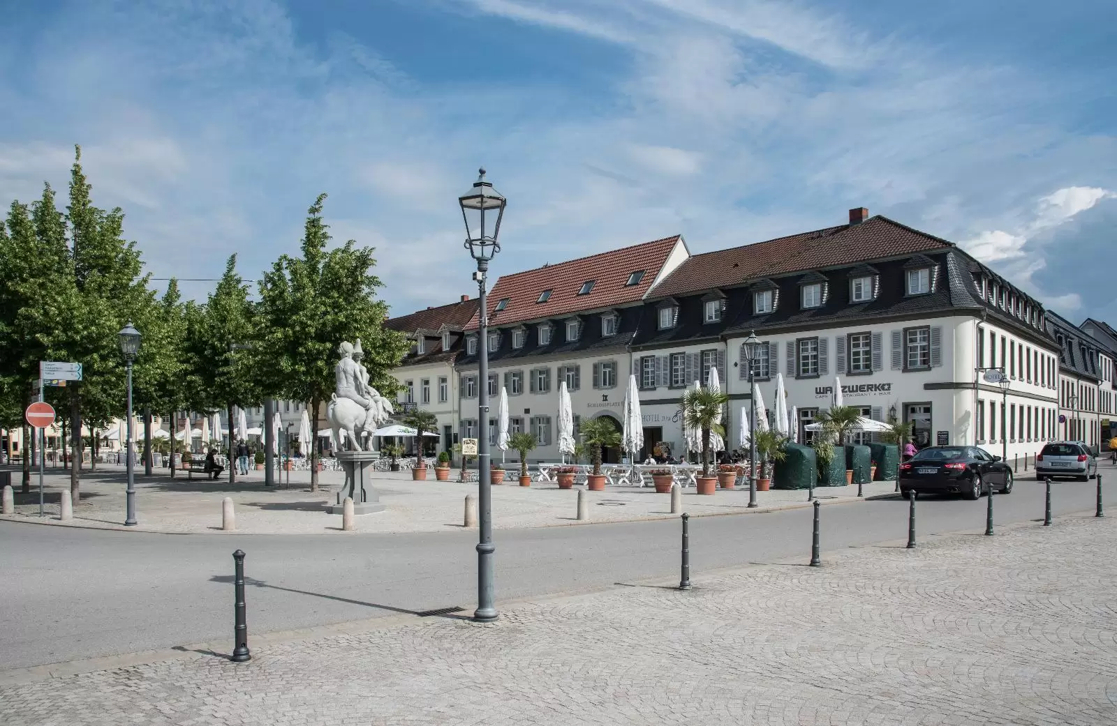Schwetzingen old town