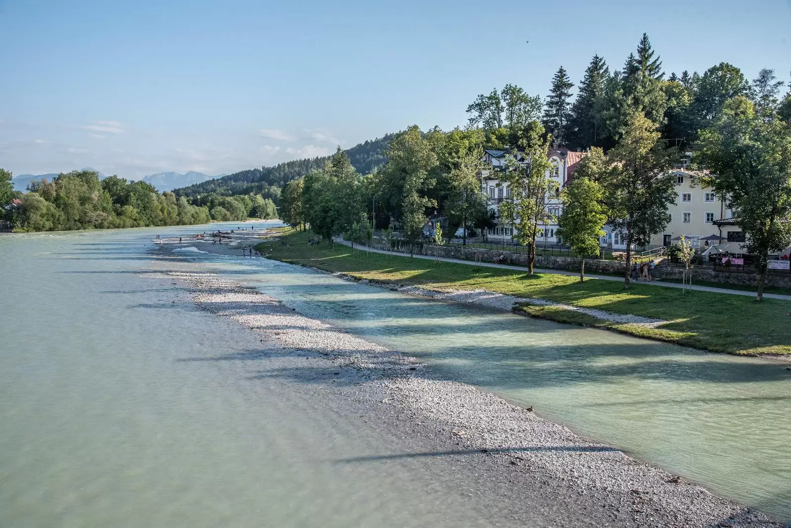 Bad Tölz banks of the Isar