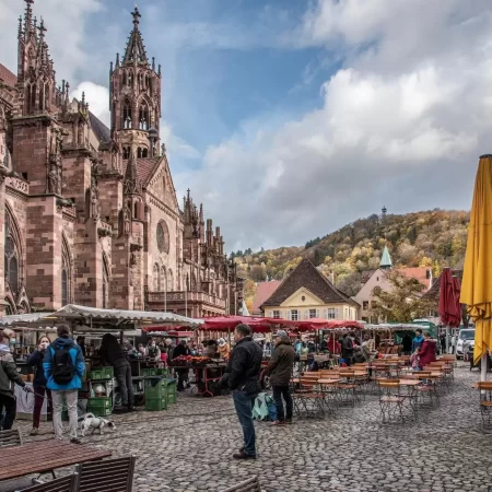 Freiburg Cathedral Square