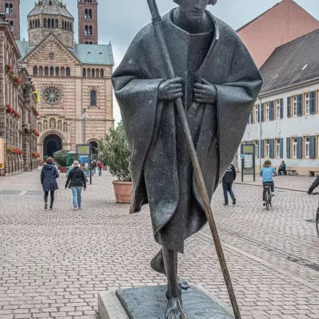Speyer St James Pilgrim Statue
