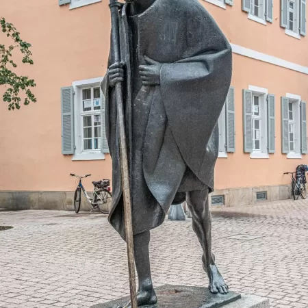 Speyer Jakobspilger Statue