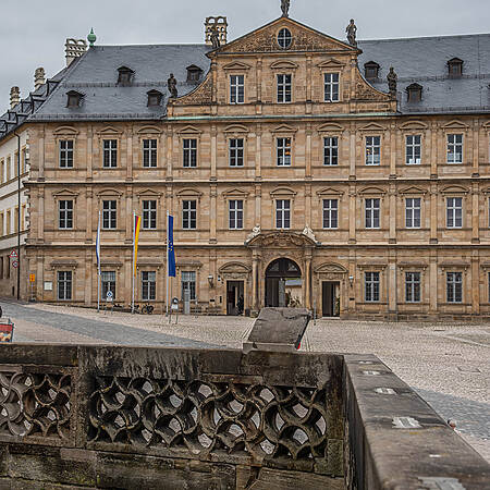 Die Neue Residenz Bamberg gehört zu den bekanntesten Sehenswürdigkeiten der Stadt.