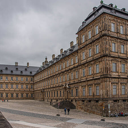 Die Neue Residenz Bamberg zählt zu den bedeutendsten Bauwerken der Altstadt.